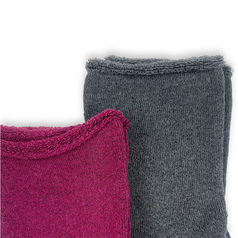 Жіночі зимові махрові шкарпетки без гумки асорті Житомир, 90% бавовна, розмір 36–40, упаковка 12 пар, Україна