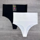 Гладкі безшовні трусики стрінги з утяжкою (висока посадка) LuLoLa L