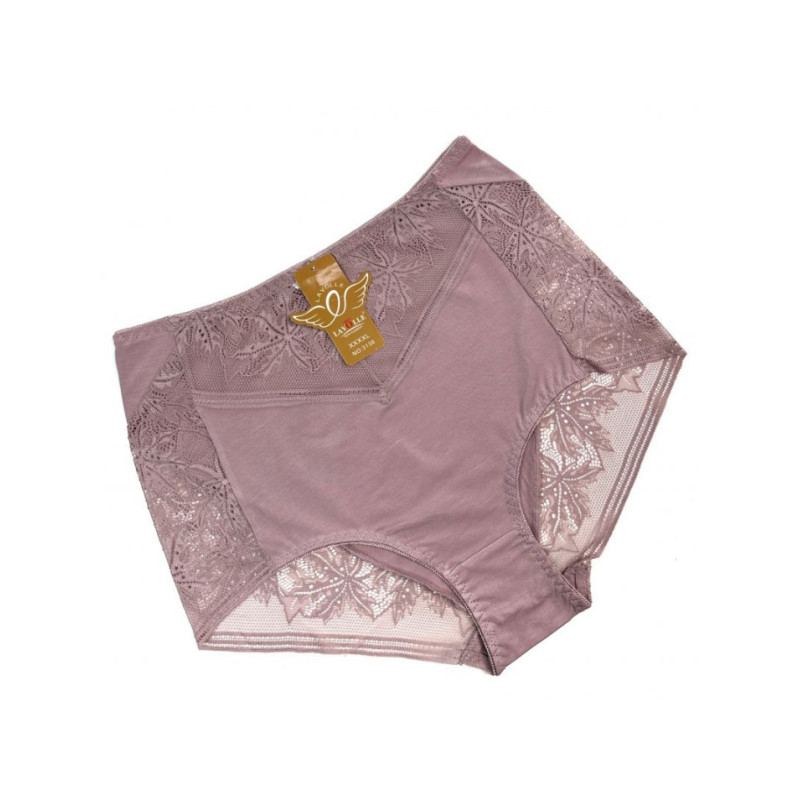 Жіночі труси сліпи з мереживом висока посадка (великі розміри) Lavolle 2XL
