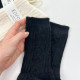 Жіночі теплі шкарпетки вовна лами асорті Корона Чорний