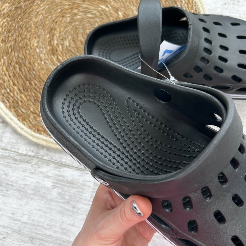 Крокси чоловічі сабо підошва піна (чорний) 41