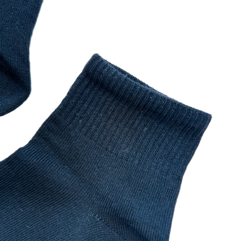 Укорочені чоловічі бавовняні шкарпетки Krokus (чорні) 39-42