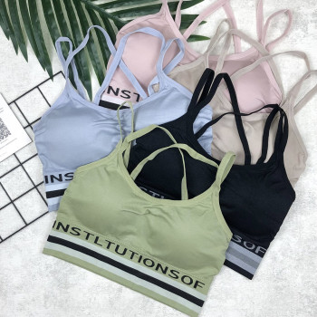 Топ спортивний жіночий на тонких бретелях Rose Girl Зелений