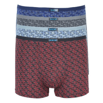 Чоловічі бамбукові труси боксери з вузькою резинкою Incont XL