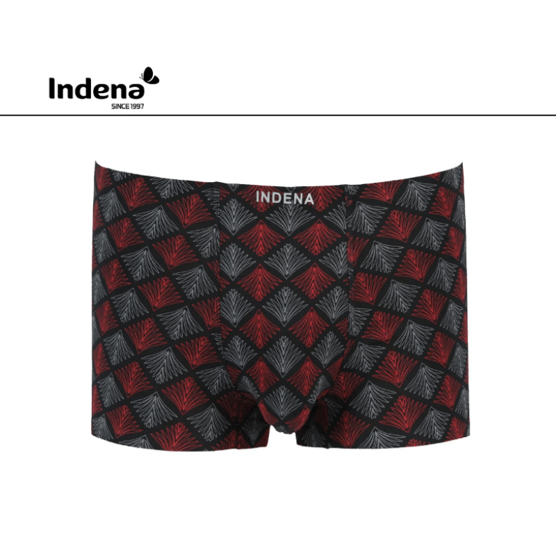 Чоловічі безшовні бамбукові труси боксери Indena (з вшитою резинкою) L