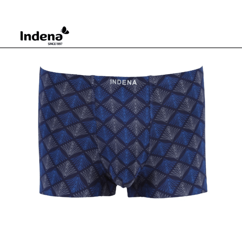 Чоловічі безшовні бамбукові труси боксери Indena (з вшитою резинкою) L