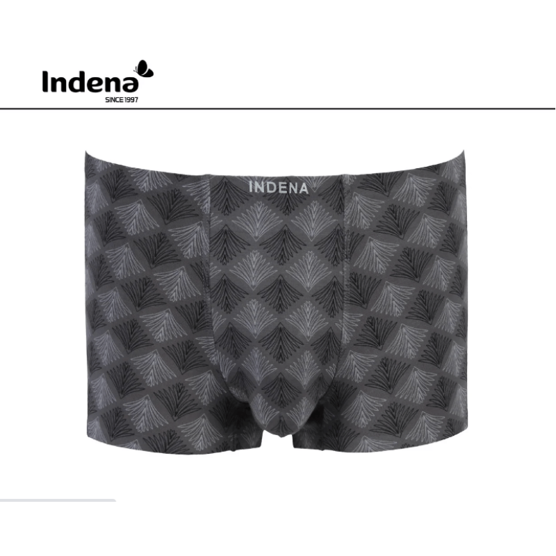 Чоловічі безшовні бамбукові труси боксери Indena (з вшитою резинкою) L