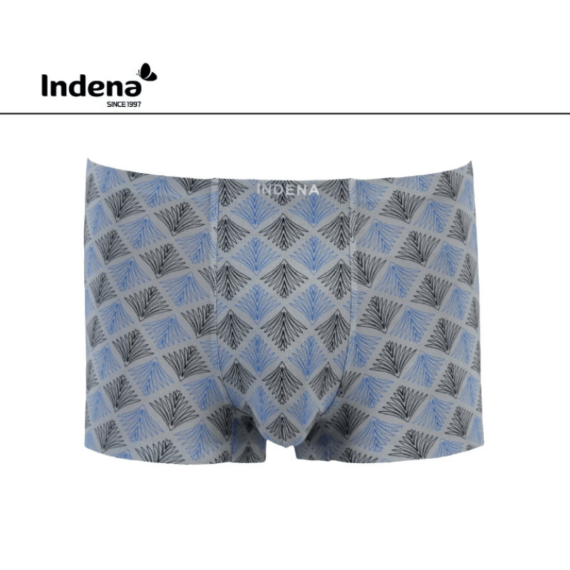 Чоловічі безшовні бамбукові труси боксери Indena (з вшитою резинкою) L