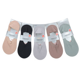 Жіночі бамбукові сліди з перфорацією нековзаючі Rehe 35-37