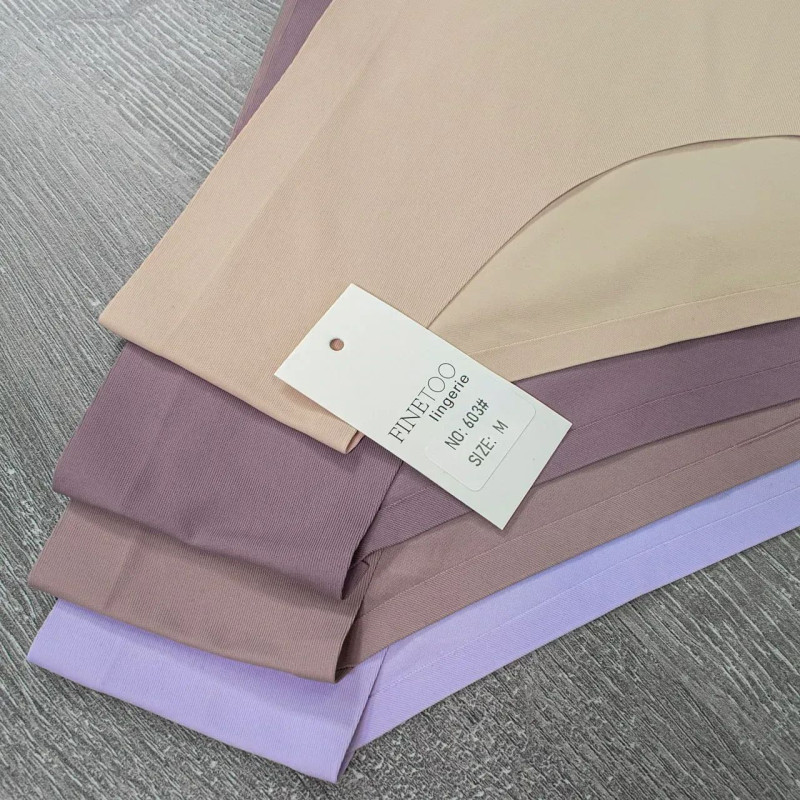 Безшовні трусики-сліпи з мікрофібри Finetoo XL