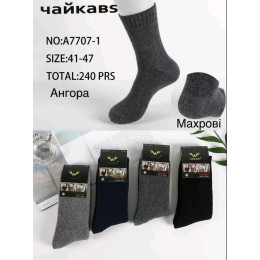 Чоловічі термо шкарпетки вовна лами махрові Чайка