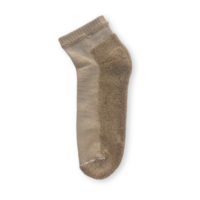 Короткі жіночі термошкарпетки з махровою стопою Super Socks Бежевий