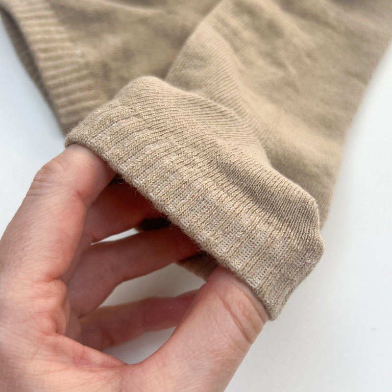 Короткі жіночі термошкарпетки з махровою стопою Super Socks Бежевий