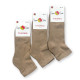 Короткі жіночі термошкарпетки з махровою стопою Super Socks Бежевий