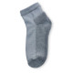 Короткі жіночі термо шкарпетки з махровою стопою Super Socks Світло-сірий