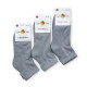 Короткі жіночі термо шкарпетки з махровою стопою Super Socks Світло-сірий