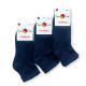 Короткі жіночі термошкарпетки з махровою стопою Super Socks Темно-синій