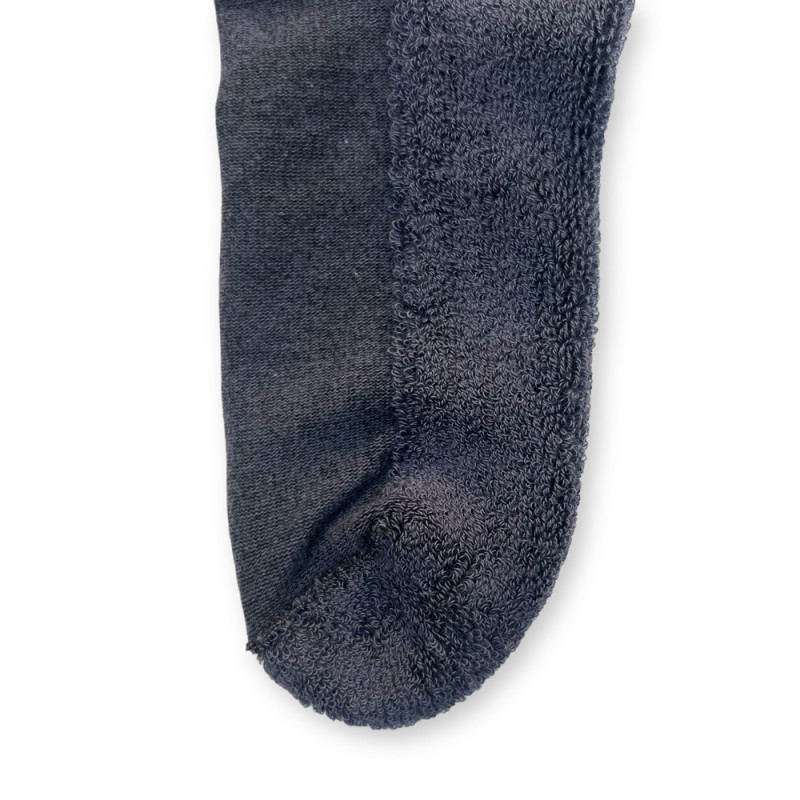 Короткі жіночі термо шкарпетки з махровою стопою Super Socks Темно-сірий