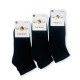 Короткі жіночі термошкарпетки з махровою стопою Super Socks Чорний
