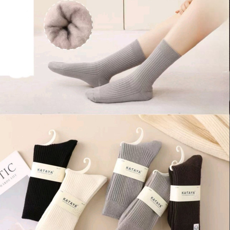 Жіночі кашемірові ароматизовані шкарпетки з начосом Kataya