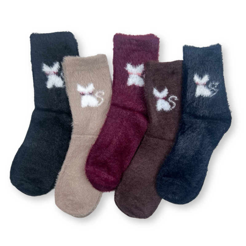 Жіночі норкові шкарпетки Наталі