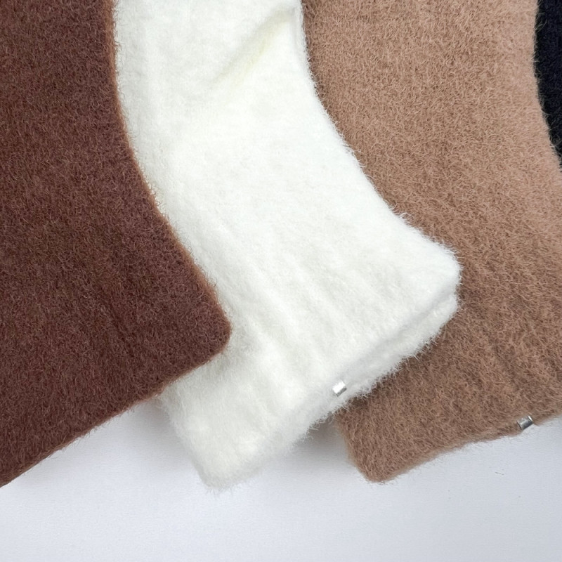 Жіночі укорочені шкарпетки з вовни альпаки Корона