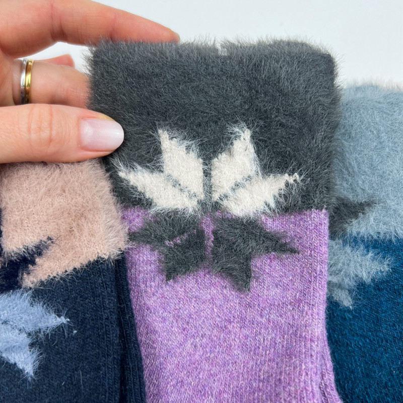 Жіночі махрові шкарпетки з верблюжої вовни