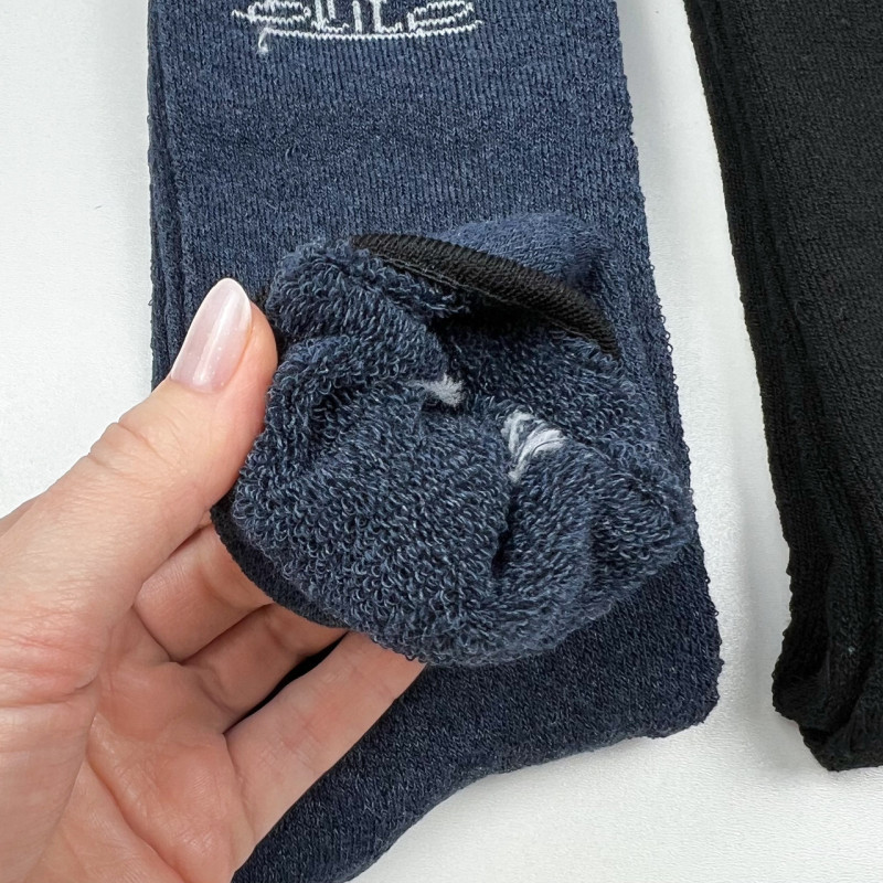 Махрові чоловічі високі шкарпетки з додаванням бамбука Корона 46-48