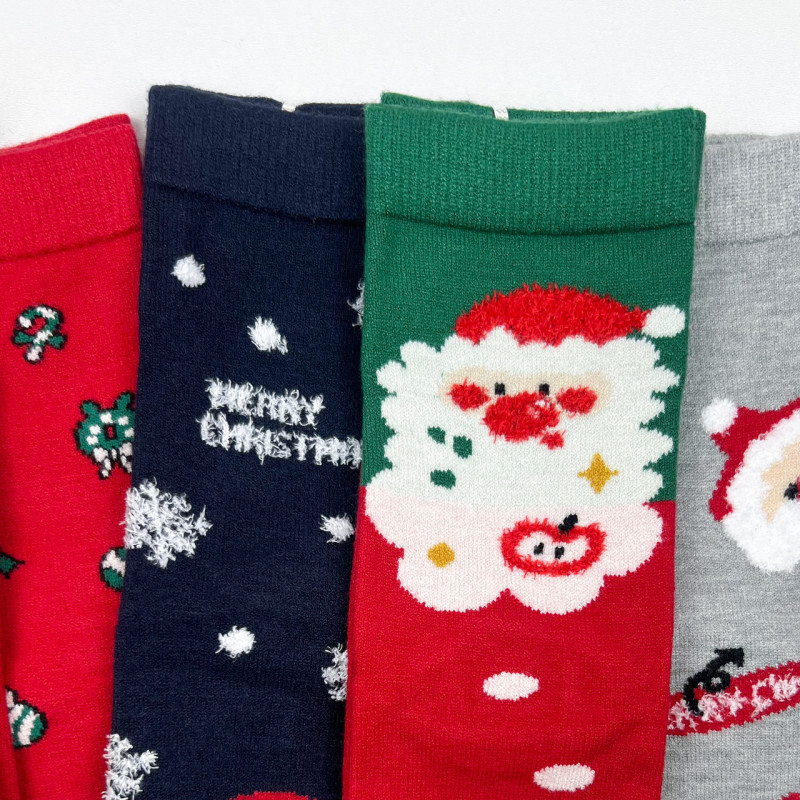 Подарунковий набір з 5 пар жіночих кашемірових шкарпеток Корона