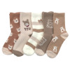 М'які жіночі шкарпетки з вовни альпаки (малюнок ведмеді) Корона 38-42