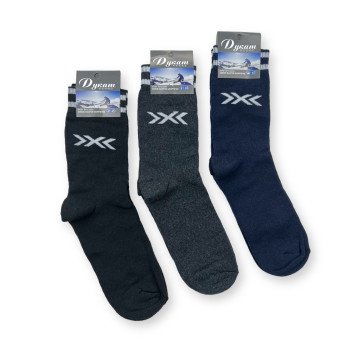 Махрові чоловічі бавовняні шкарпетки Дукат