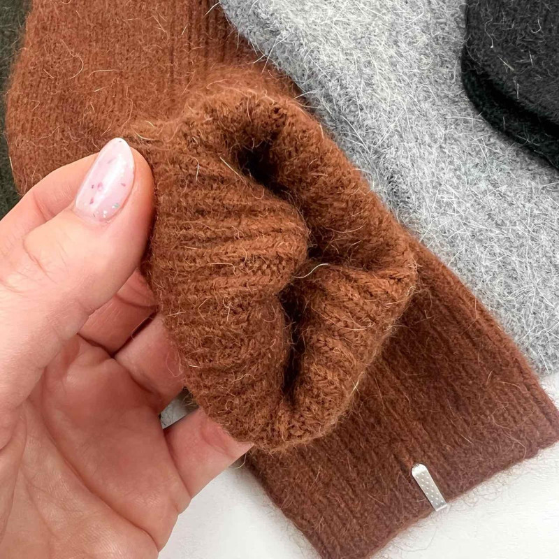 Дитячі ангорові шкарпетки Корона, комлект 5 пар, розмір 21-25, Колір 2