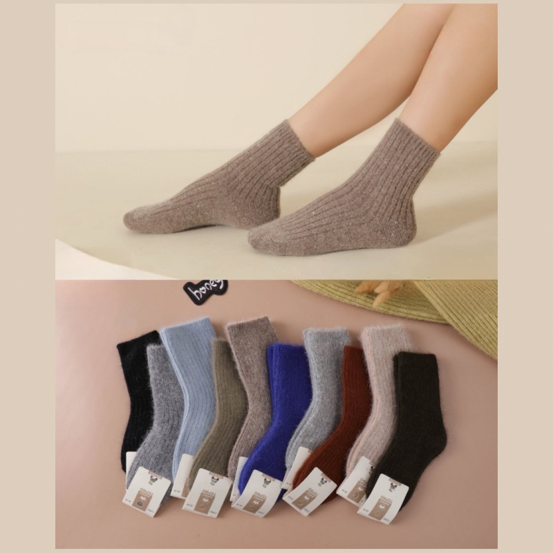 Дитячі ангорові шкарпетки Корона, комлект 5 пар, розмір 21-25, Колір 2