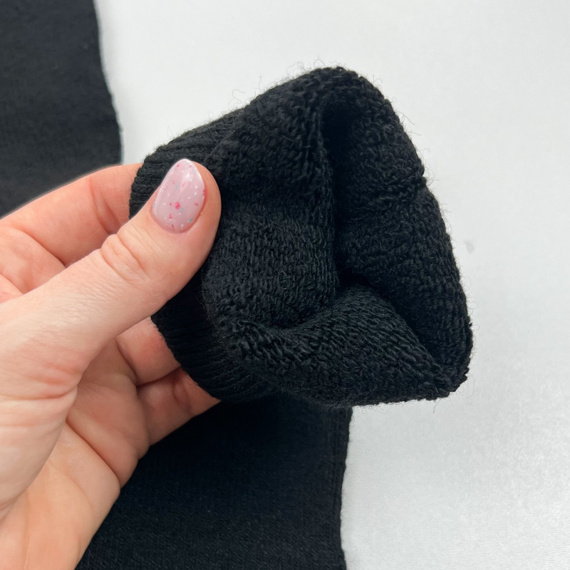 Чоловічі махрові термо шкарпетки з вовни лами Чайка