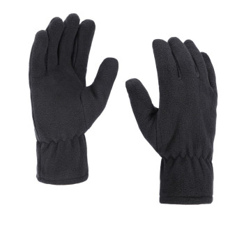 Чоловічі флісові зимові теплі перчатки чорного кольору Польща