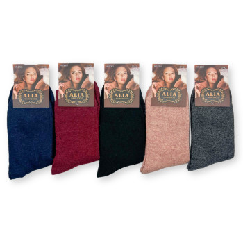 Жіночі шкарпетки з верблюжої вовни без махри Alia
