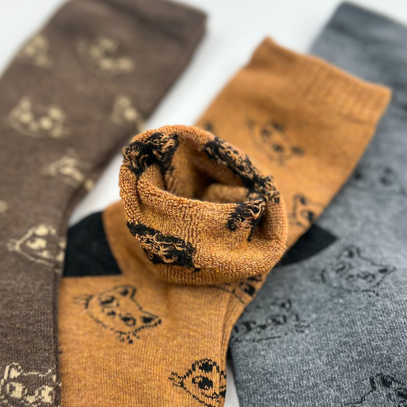 Набір жіночих махрових шкарпеток (5 пар) Deoiros