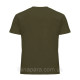 Чоловіча бавовняна футболка кольору хакі (оливковий) 54