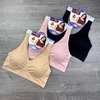 Жіночий топ на широких бретелях Blue Rose 6XL, Бежевий