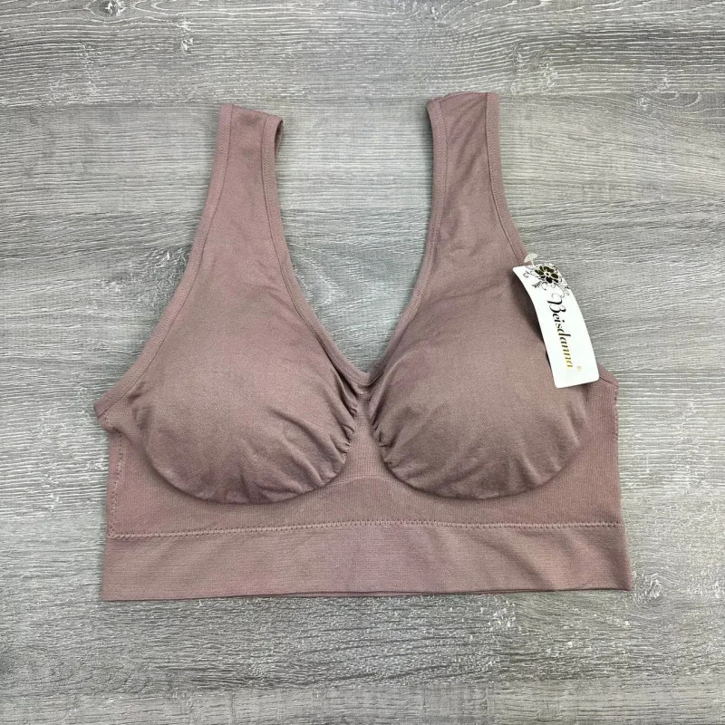 Жіночий топ на широких бретелях Beisdanna 4XL, Бежевий