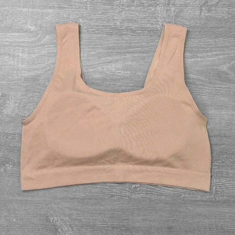 Топ жіночий базовий на широких бретелях Сливовий