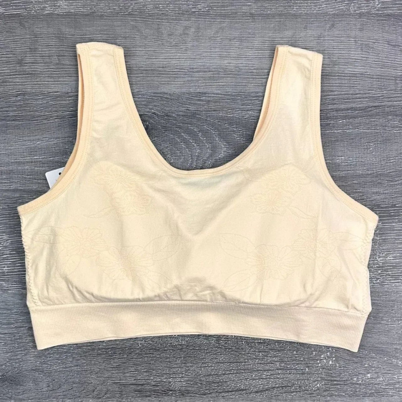 Базовий топік у пастельних відтінках із широкими бретелями Бежевий