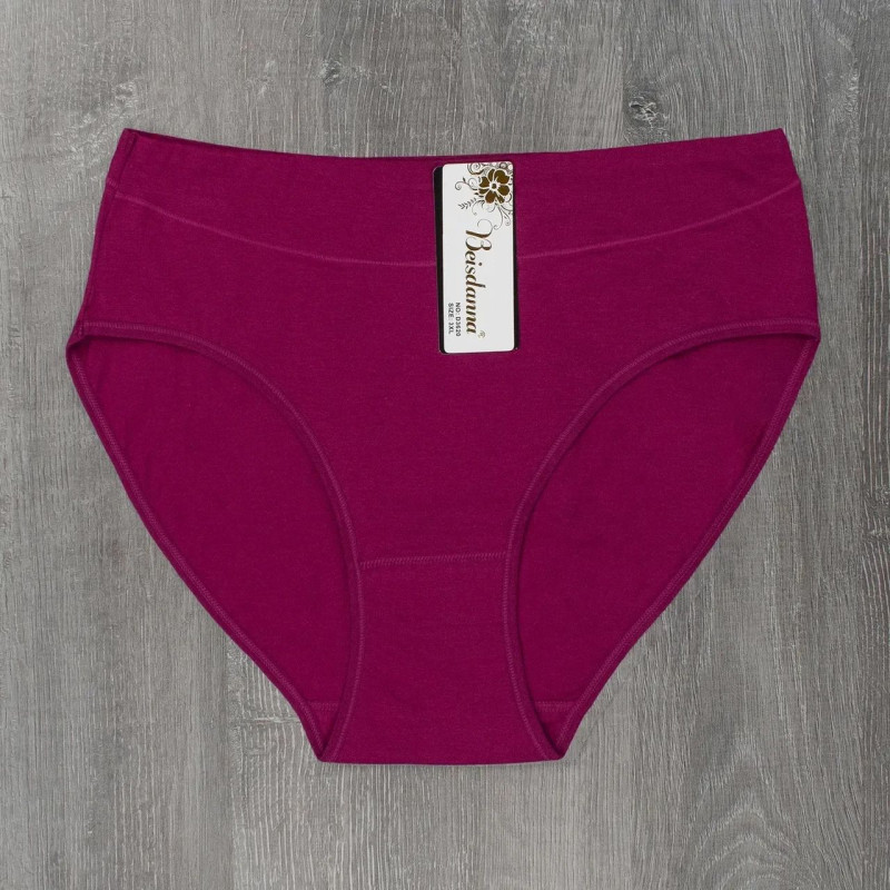 Жіночі бавовняні труси сліпи з м'якою резинкою (великі розміри) Beisdana 2XL