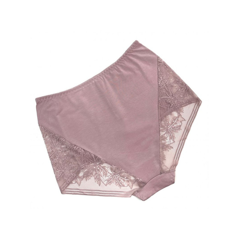 Жіночі труси сліпи з мереживом висока посадка (великі розміри) Lavolle 4XL