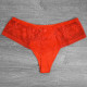 Жіночі труси стрінги з декоративним мереживом Lavolle L