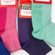 Жіночі яскраві шкарпетки без резинки з сіткою Medical Effect 12 пар