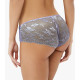 Бавовняні жіночі труси з мереживом ззаду IndenXL