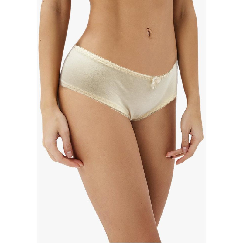 Бавовняні жіночі труси з мереживом ззаду Indena 3XL