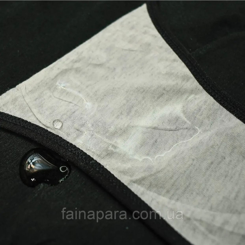 Жіночі бавовняні труси для критичних днів LuLoLa L, Чорний