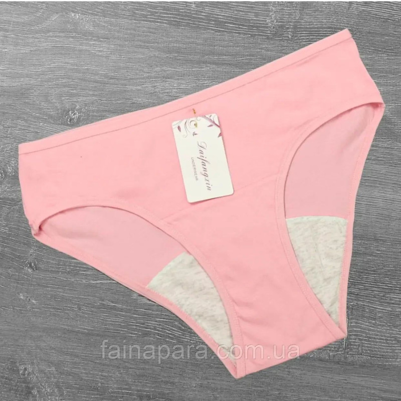 Жіночі бавовняні труси для критичних днів LuLoLa XL, Чорний